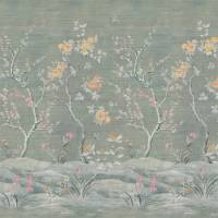 Manohari Grasscloth Wallcovering - Blossom