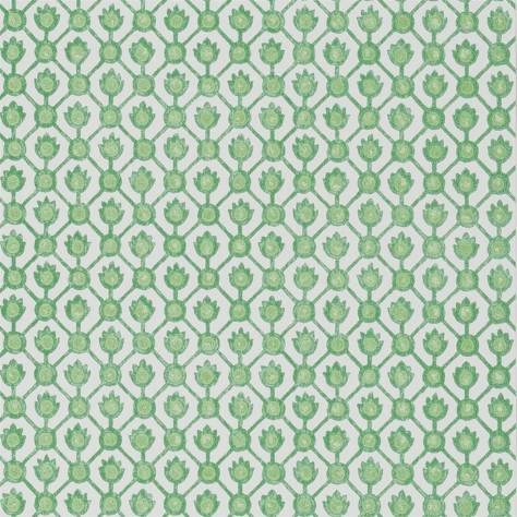 Designers Guild Porcelaine De Chine Wallpapers Jaal Wallpaper - Emerald - PDG1150/06