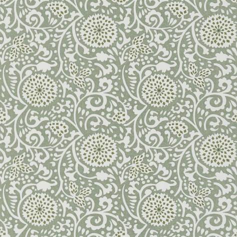 Designers Guild Porcelaine De Chine Wallpapers Shaqui Wallpaper - Vintage Green - PDG1147/05