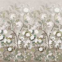 Fleur Orientale Wallpaper - Pale Birch