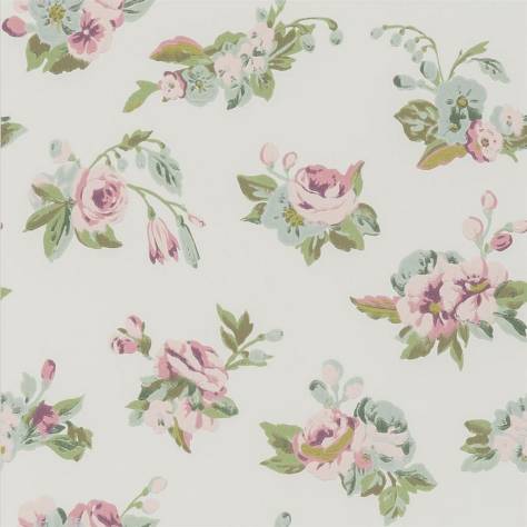 Designers Guild Heritage Wallpapers Craven Street Flower Wallpaper - Rose - PEH0006/01
