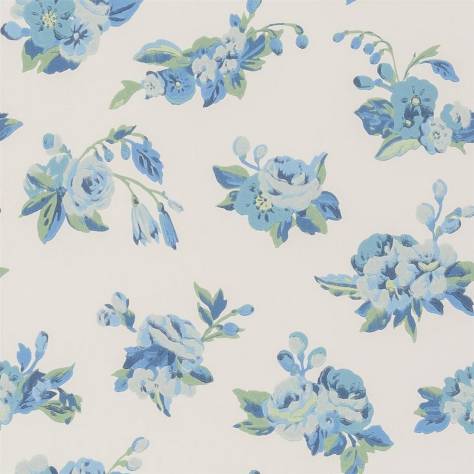 Designers Guild Heritage Wallpapers Craven Street Flower Wallpaper - Delft - PEH0006/03