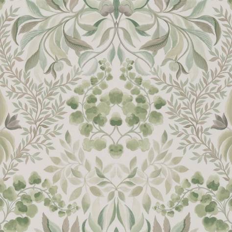 Designers Guild Ikebana Wallpapers Karakusa Wallpaper - Eau de Nil - PDG1157/02