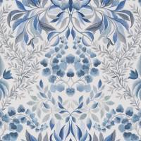 Karakusa Wallpaper - Cobalt