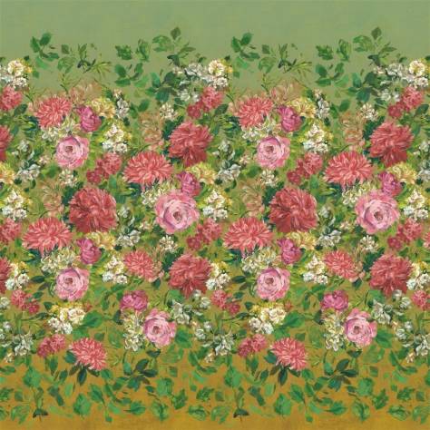Designers Guild Scenes and Murals III Wallpapers Fleurs D Artistes Wallpaper - Terracotta - PDG1170/02