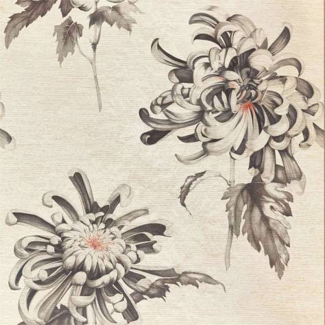 Zoffany The Muse Wallpapers Evelyn Wallpaper - Koi/Vine Black - ZTOT312734