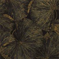 Taisho Deco Wallpaper - Vine Black