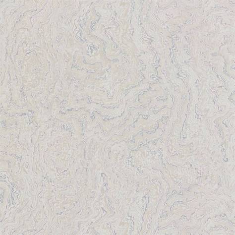 Zoffany Oblique Wallpapers Suminagashi Wallpaper - Mercury - ZSEI312847