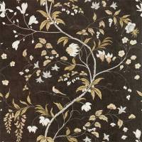 Chambalon Trail Wallpaper - Antique Gold/Vine Black