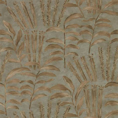 Zoffany Darnley Wallpapers Highclere Wallpaper - Olivine - ZDAR312854