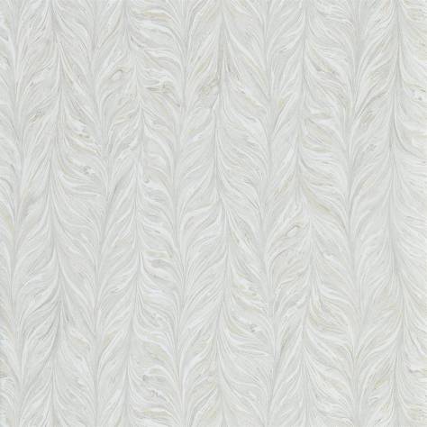 Zoffany Darnley Wallpapers Ebru II Wallpaper - Snow - ZDAR312865