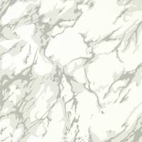 French Marble Wallpaper - Empire Grey/Perfect White