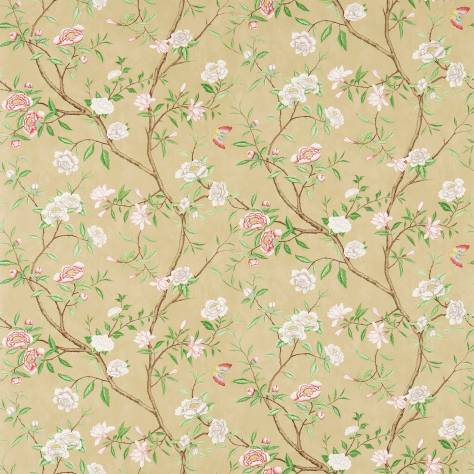 Zoffany Cotswolds Manor Wallpapers Nostell Priory Wallpaper - Old Gold/Green - ZNTP06001