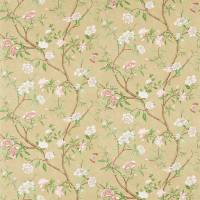 Nostell Priory Wallpaper - Old Gold/Green