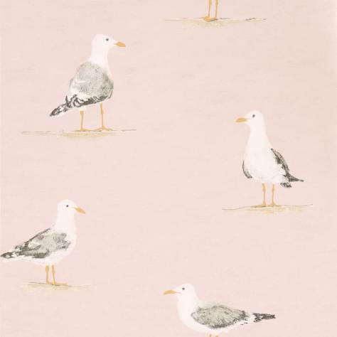Sanderson Home Port Isaac Wallpapers Shore Birds Wallpaper - Blush - DCOA216562
