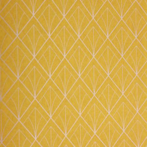 Casadeco Louise Wallpapers Art Deco Wallpaper - Yellow - 28892019