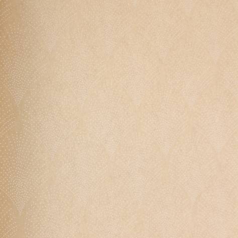 Casadeco Louise Wallpapers Petite Palmette Wallpaper - Gold - 28902218