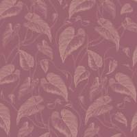 Fleur de Vigne Wallpaper - Marsala/Copper