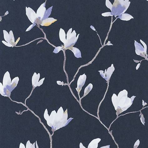 Casadeco Florescence Fabrics and Wallpapers Suzhou Wallpaper - Bleu - 82366511