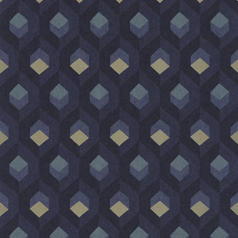 Casadeco Helsinki Wallpapers Hexacube Wallpaper - Encre - HELS82056523