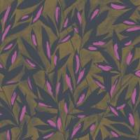 Tamaris Wallpaper - Marron / Fuchsia