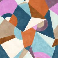 Cubisme Wallpanel - Multico