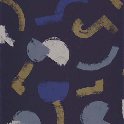 Casadeco Gallery Wallpapers Mouvement Wallpaper - Bleu - 86136617