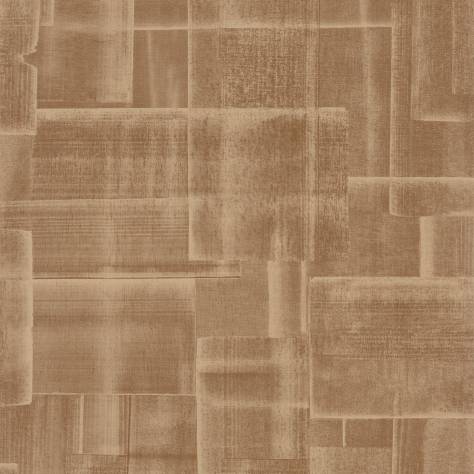 Casadeco Ginkgo Wallpapers Patch Wallpaper - Camel - 86232505