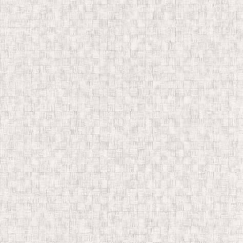 Casadeco Ginkgo Wallpapers Damier Wallpaper - Blanc Neige - 86250121