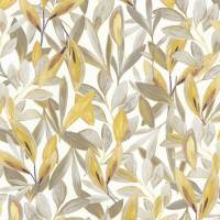 Hojas Wallpaper - Taupe/Blanc