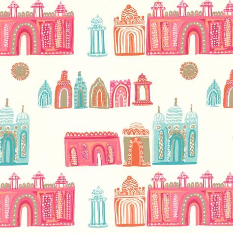 Villa Nova Picturebook Wallpapers Pink City Wallpaper - W570/01