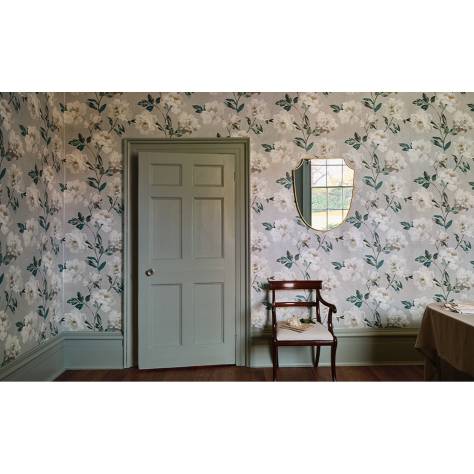 Romo Pluma Wallcoverings Odelia Wallpaper - Rose Mist - W443/02