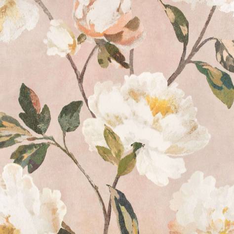 Romo Pluma Wallcoverings Odelia Wallpaper - Rose Mist - W443/02