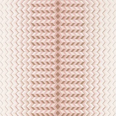Clarke & Clarke Fusion Wallpapers Fragment Wallpaper - Blush/Gold - W0150/01