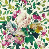 Bloom Wallpaper - Fuchsia
