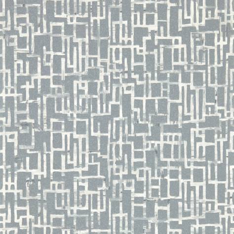 Clarke & Clarke Vivido Wallpapers Quadrata Wallpaper - Steel - W0184/03