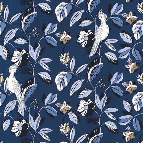 Caselio  Only Blue Wallpapers Sweet Feathers Wallpaper - Midnight Blue Dore - 102626220