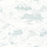 Journey Wallpaper - Smoke Blue