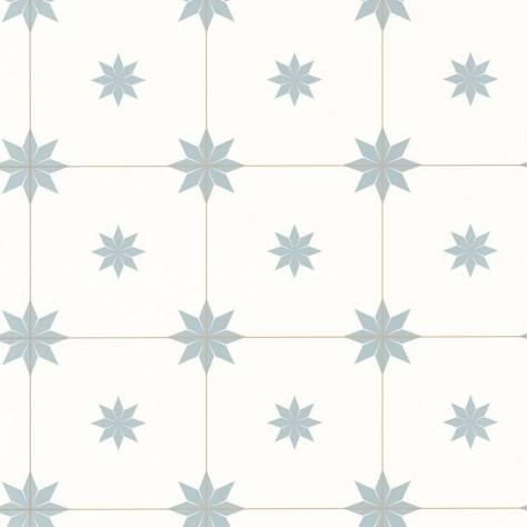 Caselio  Only Blue Wallpapers Trendy Tiles Wallpaper - Smoke Blue Dore - 102716026