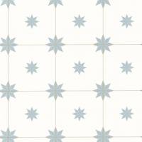 Trendy Tiles Wallpaper - Smoke Blue Dore