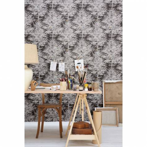 Caselio  La Foret Wallpapers Tree Of Life Wallpaper - Noir Et Blanc - 102979037