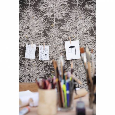 Caselio  La Foret Wallpapers Tree Of Life Wallpaper - Noir Et Blanc - 102979037
