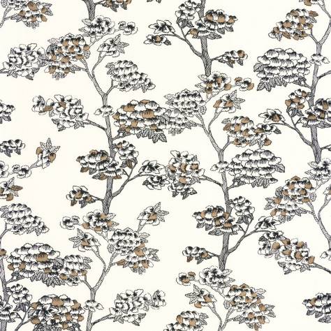 Caselio  Nos Gravures Wallpapers Jardin De Kyoto Wallpaper - Blanc Noir - 102990922