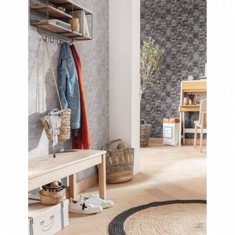 Caselio  Velvet Wallpapers Uni Mat Wallpapers - Grege Fonce - 102841584