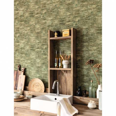 Caselio  Velvet Wallpapers Uni Mat Wallpapers - Vert Manthe - 102847270