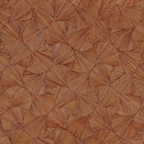 Casamance  Archipel Wallpapers Lombok Wallpaper - Terre De Sienne - 75321222