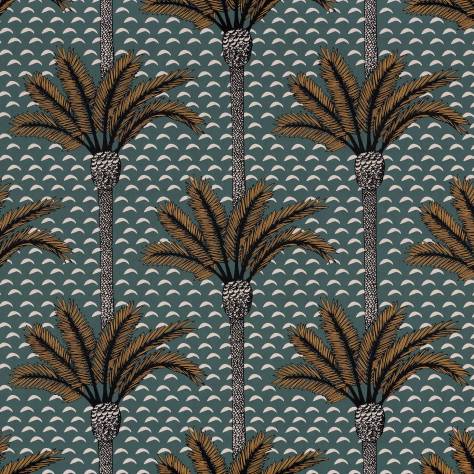 Casamance  Mirage Wallpapers Atlas Wallpaper - Vert Imperial - 75240508