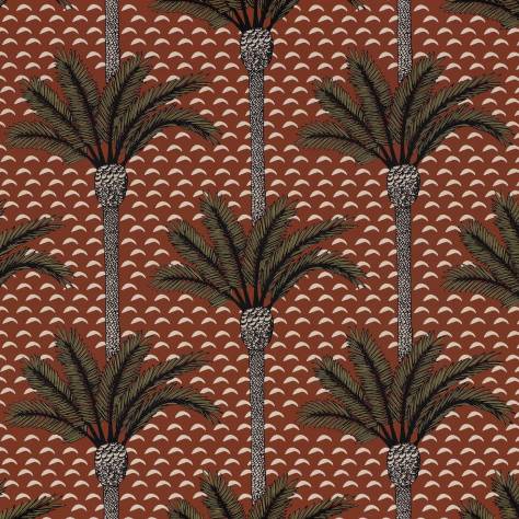 Casamance  Mirage Wallpapers Atlas Wallpaper - Terracotta - 75240712