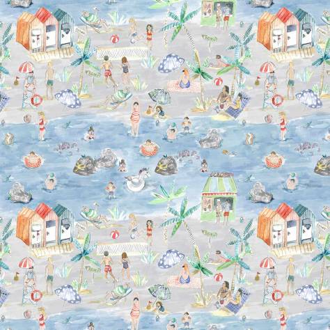 Voyage Maison Imaginations Wallpapers Lets Go To The Beach Wallpaper - Stone - LETSGOTOTHEBEACHWSTONE