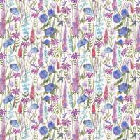 Florabunda Wallpaper - Bluebell Ecru Ann